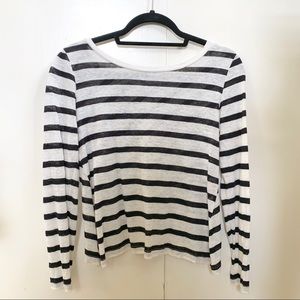 BB Dakota Striped Long Sleeve Tee